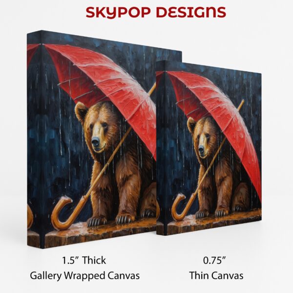 Bear Umbrella Art