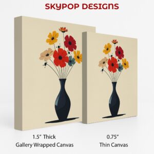 Colorful Bouquet Vase Art