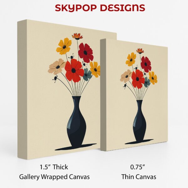 Colorful Bouquet Vase Art
