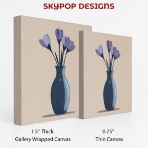 Crocus Vase Art