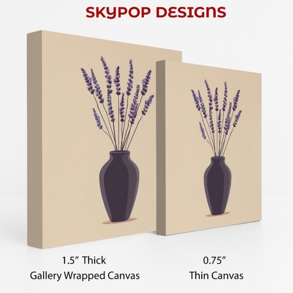 Lavender Vase Art