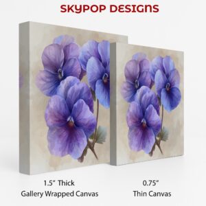 Pansy Blooms Art