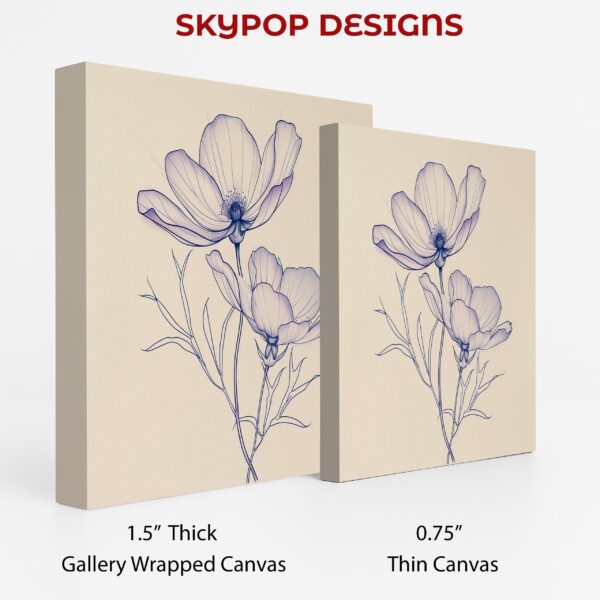 Cosmos Flower Art