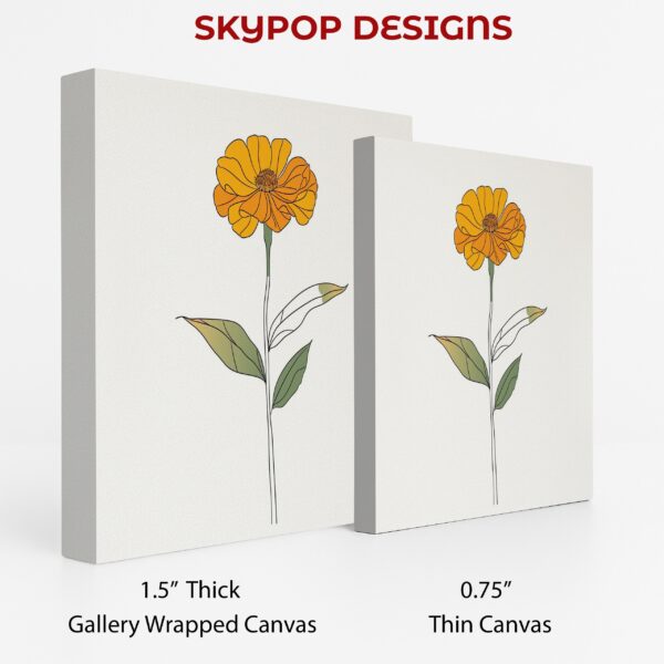 Marigold Bloom Art