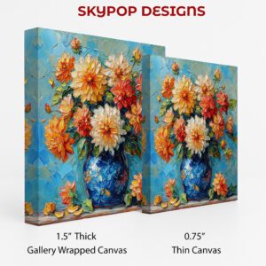 Dahlia Bouquet Art