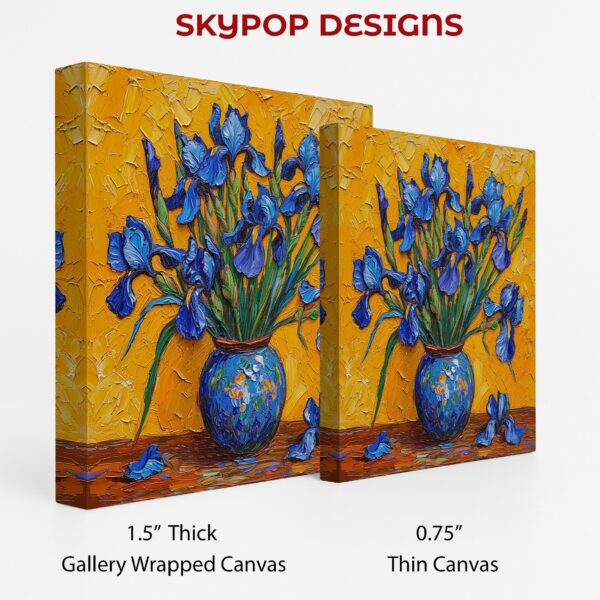 Iris Vase Art