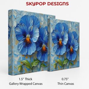 Pansy Garden Art