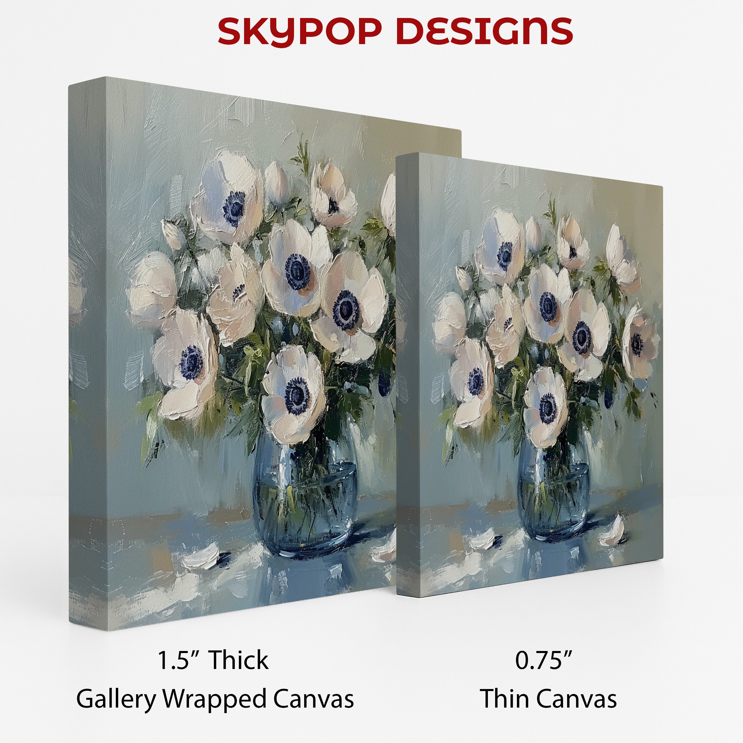 2.jpg White Anemone Bouquet Art