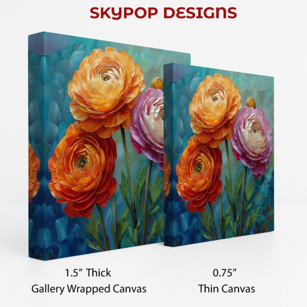 Ranunculus Blooms Art