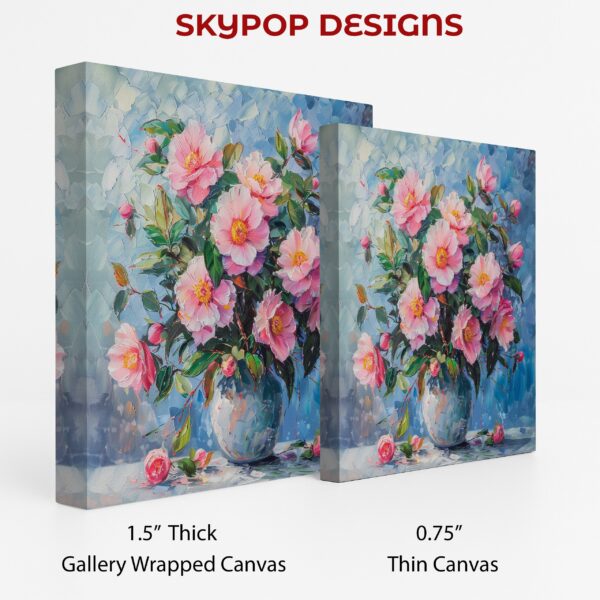 Camellia Vase Art
