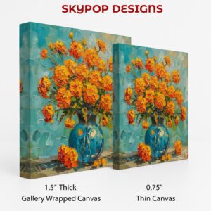 Marigold Bouquet Art