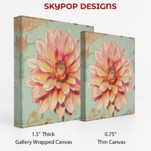 Dahlia Garden Art