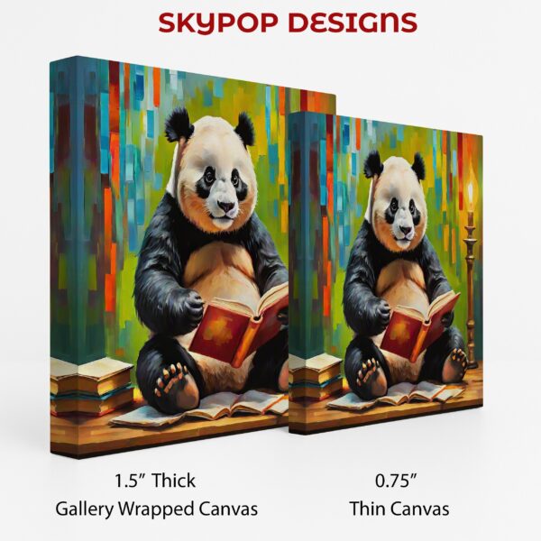 Panda Bookworm Art