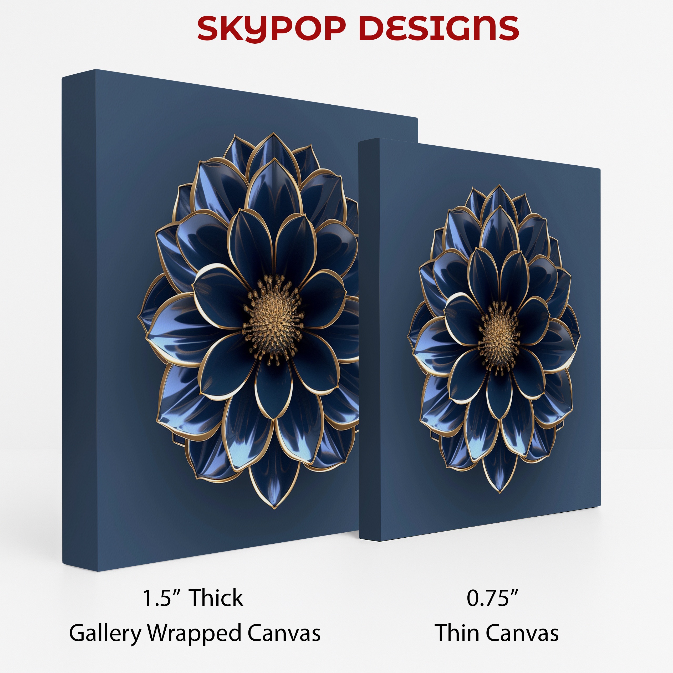 2.jpg Royal Blue Dahlia Art