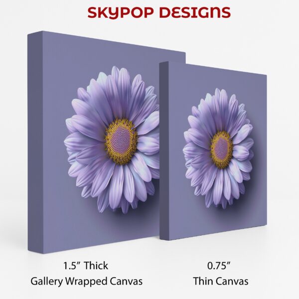 Purple Daisy Art