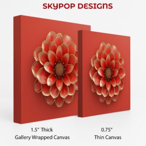 Dahlia Flower Art