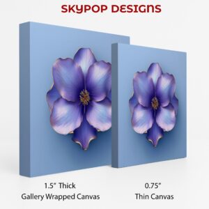 Delphinium Bloom Art