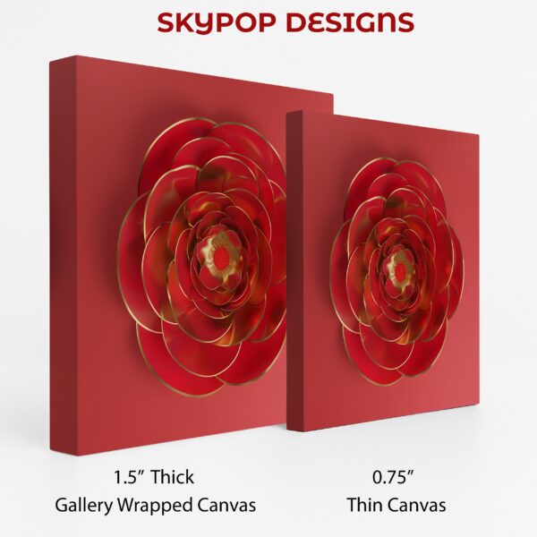 Red Bloom Art