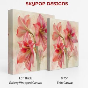 Amaryllis Blossom Art