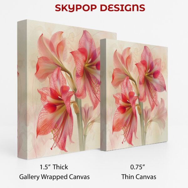 Amaryllis Blossom Art