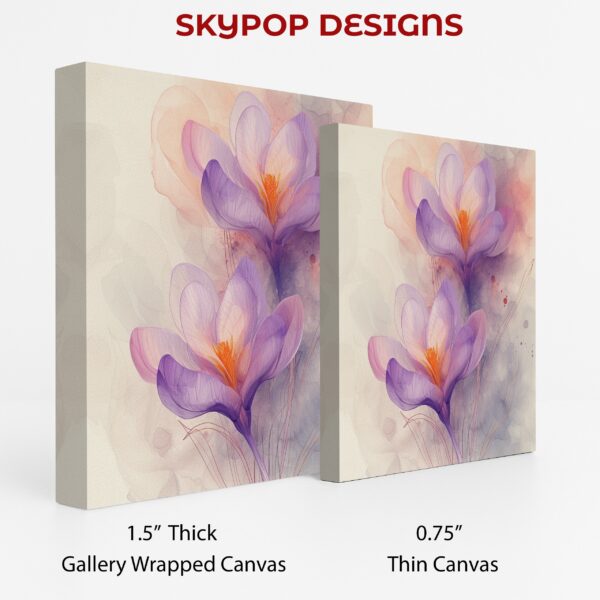 Crocus Blooms Art