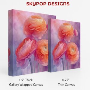 Ranunculus Blooms Art