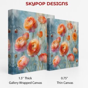 Ranunculus Blooms Art