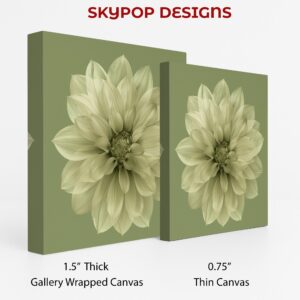 Dahlia Bloom Art