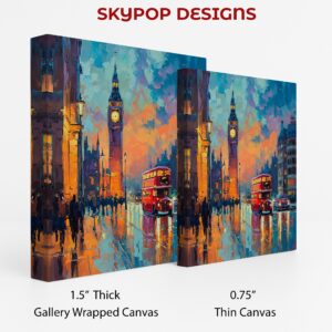 London Big Ben Bus Art