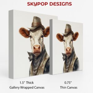 Cowboy Highland Cow Art