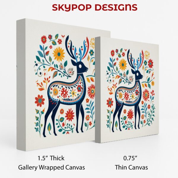 Deer Floral Art