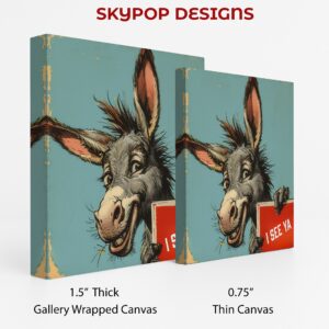 Donkey Says I See Ya Art