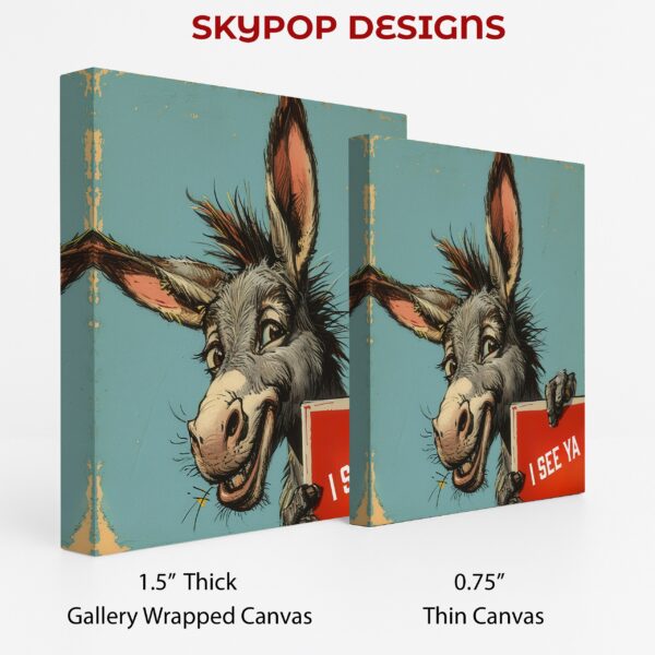 Donkey Says I See Ya Art