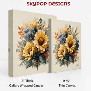 Sunflower Bouquet Art