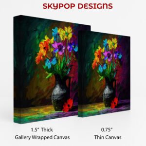 Vibrant Floral Bouquet Art