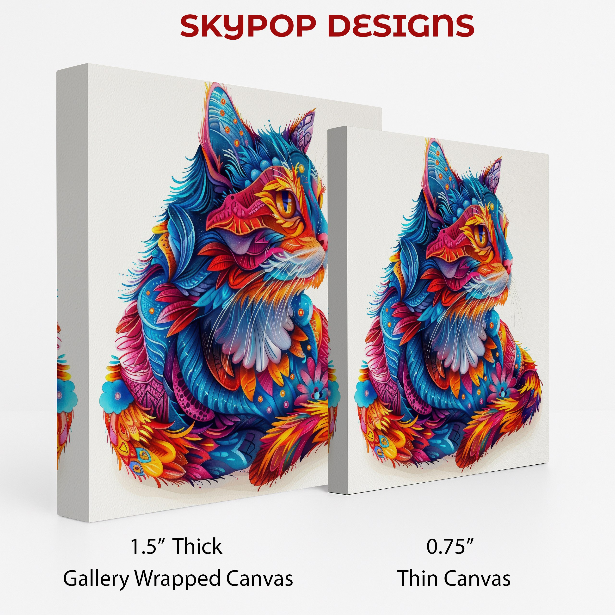 2.jpg Psychedelic Cat Art
