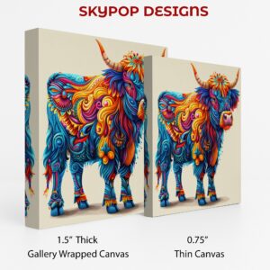 Highland Cow Art