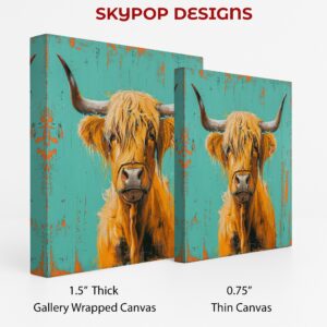 Highland Cow Art