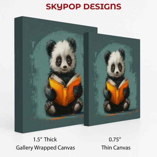 Panda Reading Art