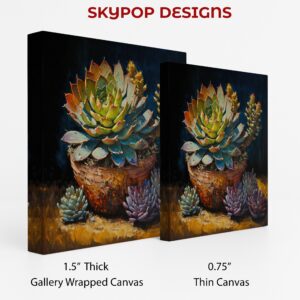 Succulent Garden Pot Art