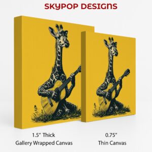 Giraffe Jam Session Art