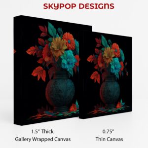 Floral Vase Art