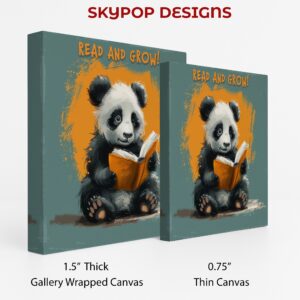 Panda Reading Art