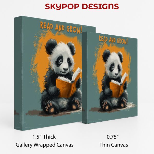 Panda Reading Art