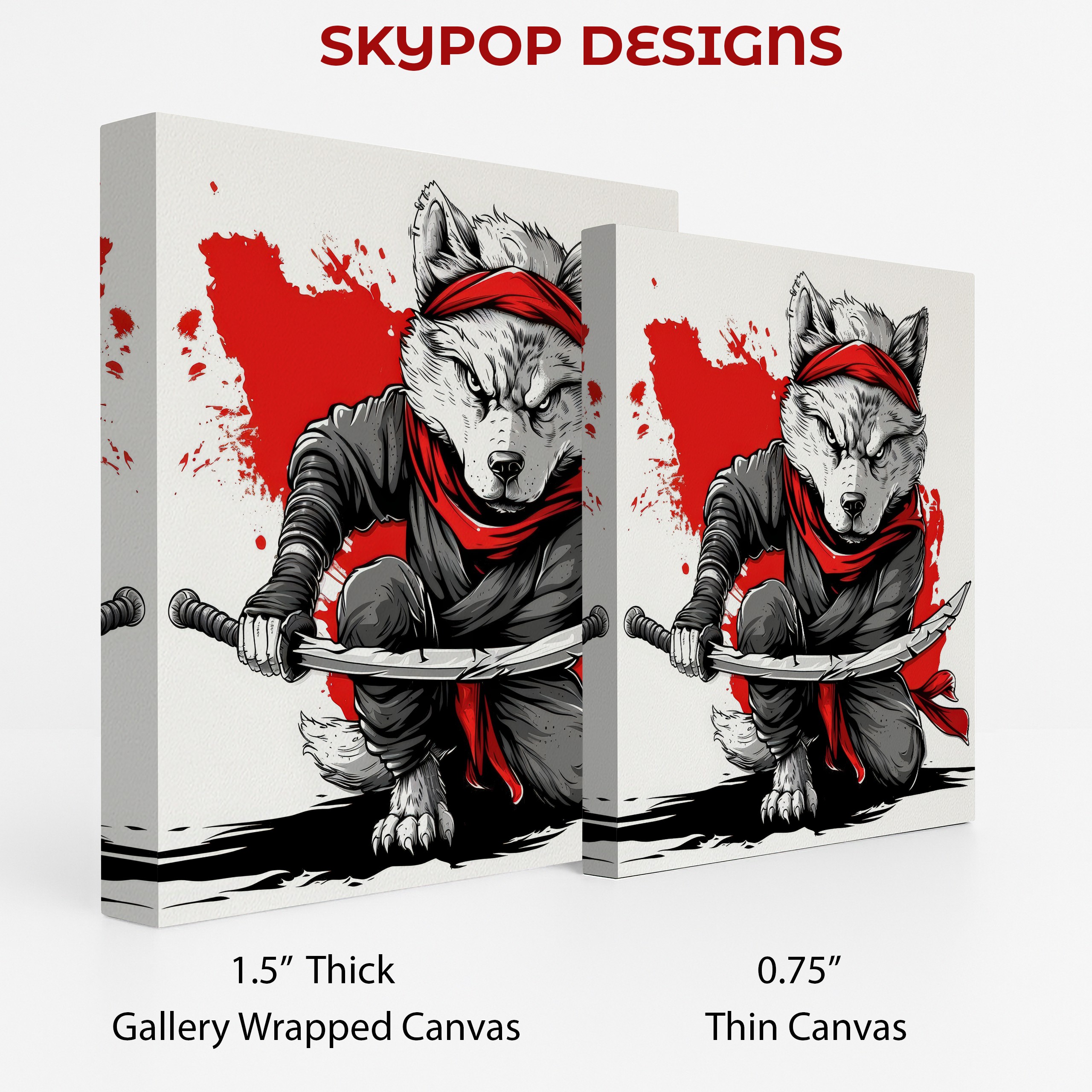 2.jpg Wolf Ninja Art