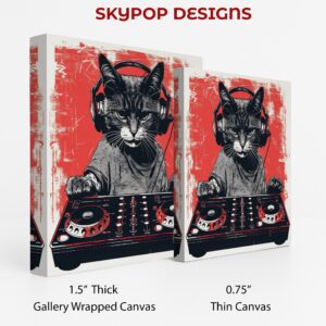 DJ Cat Rockstar Art