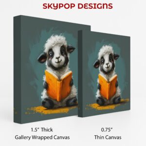 Sheep Reading Art