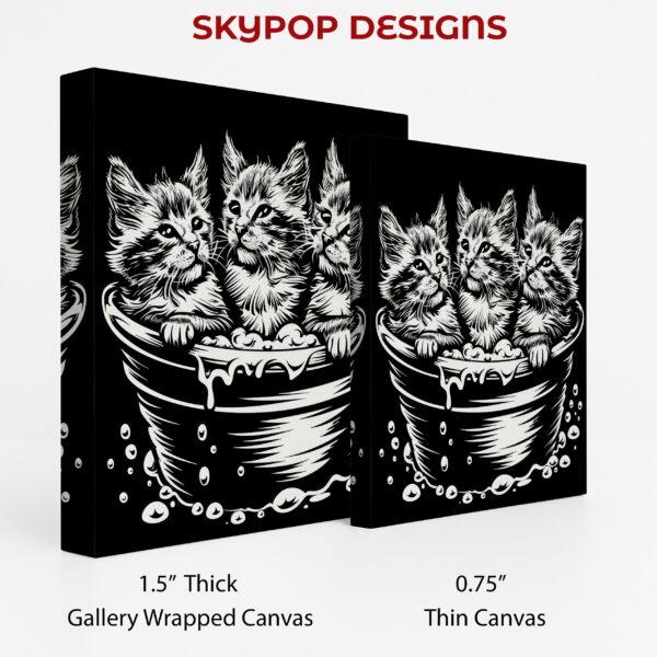 Bathtime Kitties Art