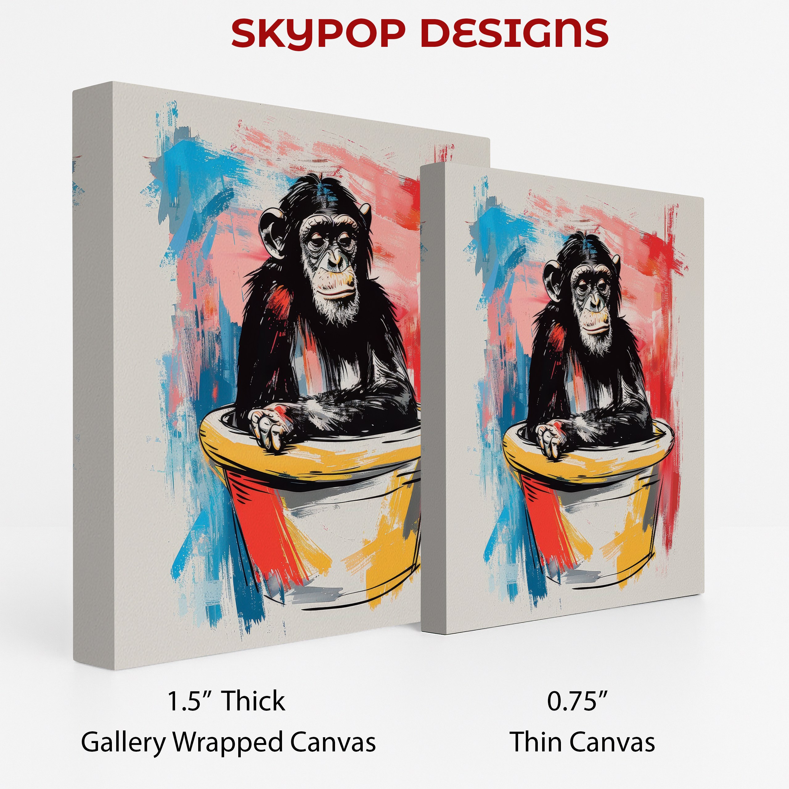 2.jpg Chimpanzee Art