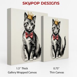 Cat Regal Crown Art